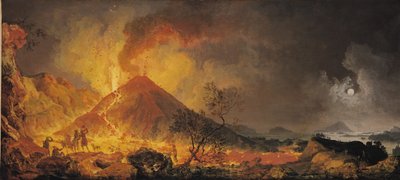 Der Ausbruch des Vesuvs von Pierre Jacques Volaire